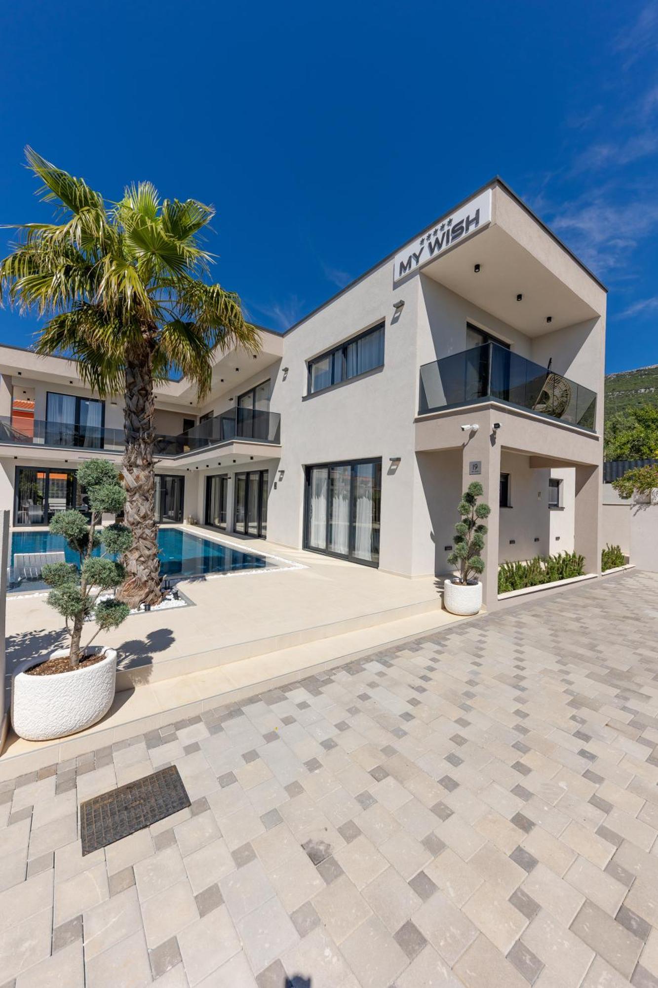 Luxury Villa My Wish With Pool Kaštel Stari Dış mekan fotoğraf